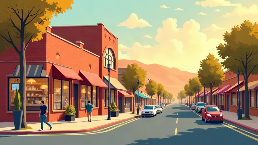 Editorial illustration: Best Mexican Restaurants in Twin Falls