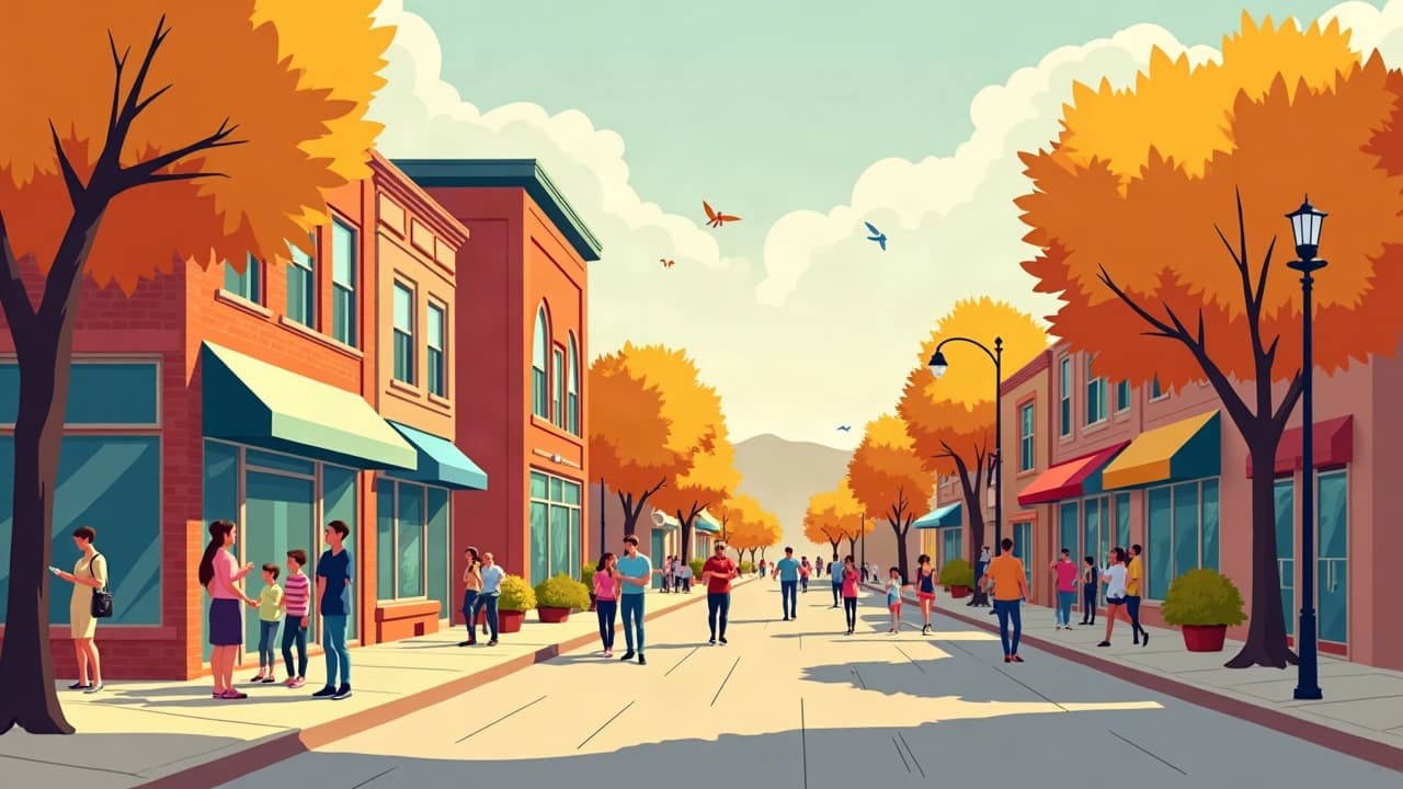Editorial illustration: Twin Falls district posts fall announcement