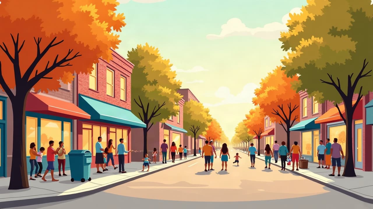 Editorial illustration: Twin Falls offers free leaf disposal to utility customers