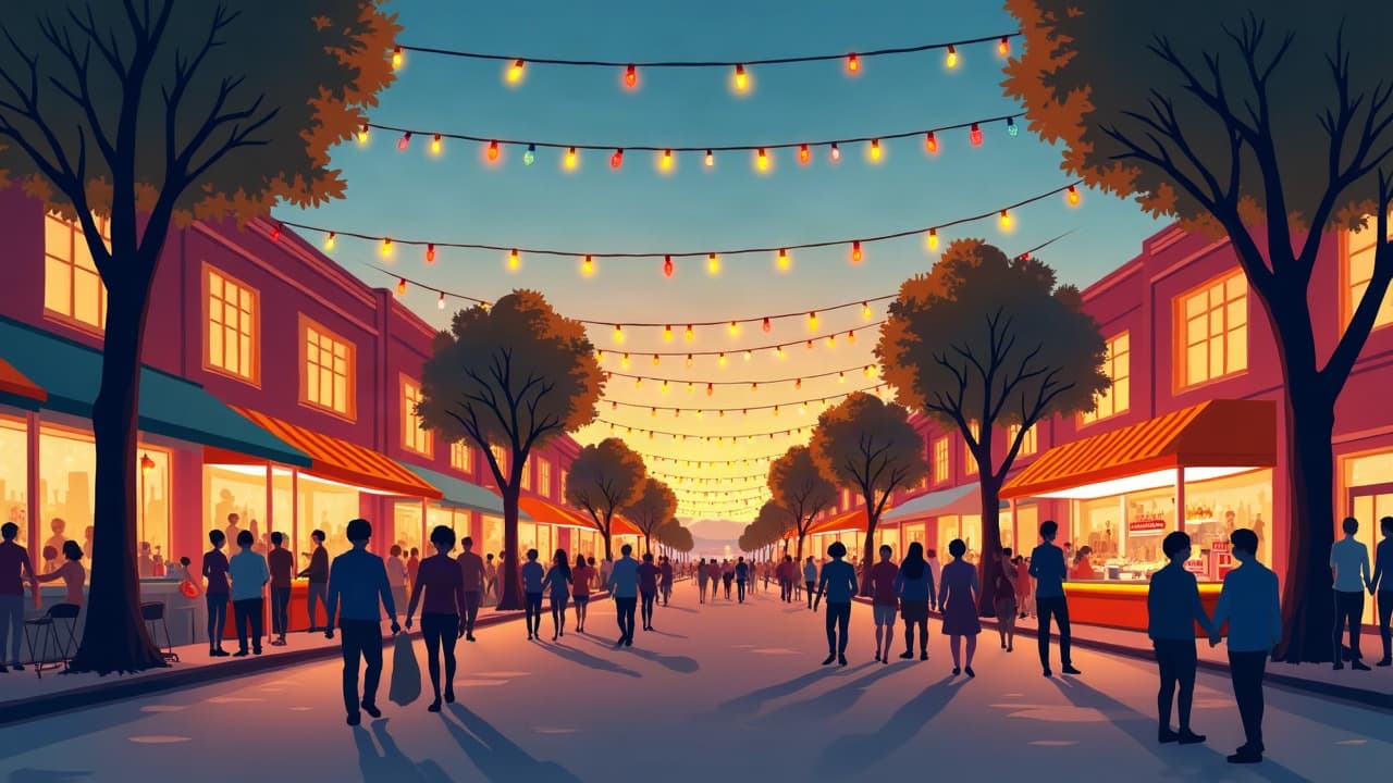 Editorial illustration: Spooktacular Halloween Weekend in Twin Falls: October 30 – November 1